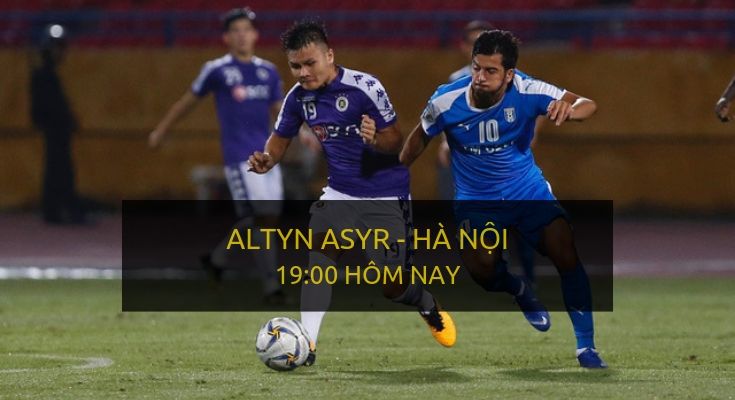 dafabet Link cược trực tiếp trận FC Altyn Asyr vs Hà Nội T&T (Lượt về Bán kết liên khu vực AFC Cup 2019)