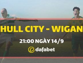 Trực tiếp Hull City vs Wigan Athletic - link đặt cược Dafabet