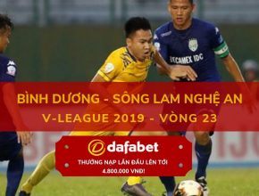 soi keo bong da viet nam dafabet [V-League 2019, Vòng 23] Bình Dương vs SLNA