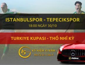 Istanbulspor - Büyükcekmece Tepecikspor (18h00 ngày 30/10)