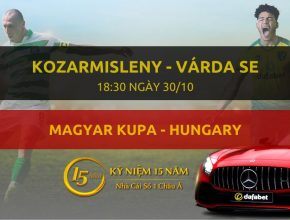 Kozarmisleny - Várda SE (18h30 ngày 30/10)