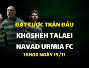 KHOSHEH TALAEI - Navad Urmia FC (18h00 ngày 15/11)