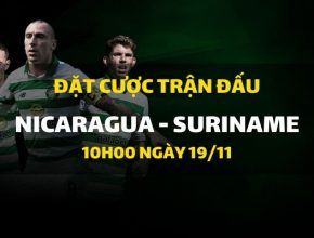 Nicaragua - Suriname (10h00 ngày 19/11)