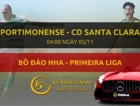 Portimonense - CD Santa Clara (04h00 ngày 05/11)
