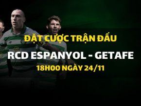 RCD Espanyol - Getafe (18h00 ngày 24/11)