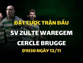 SV Zulte Waregem Reserves - Cercle Brugge Reserves (01h30 ngày 12/11)