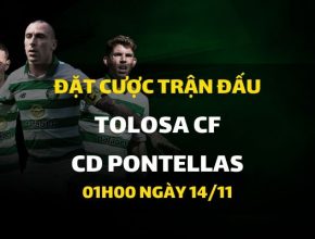 Tolosa CF - CD Pontellas (01h00 ngày 14/11)