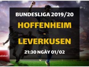 TSG Hoffenheim - Bayer Leverkusen (21h30 ngày 01/02)