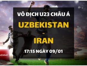 Đặt cược U23 Châu Á 20202: Uzbekistan - Iran (17h15 ngày 09/01)